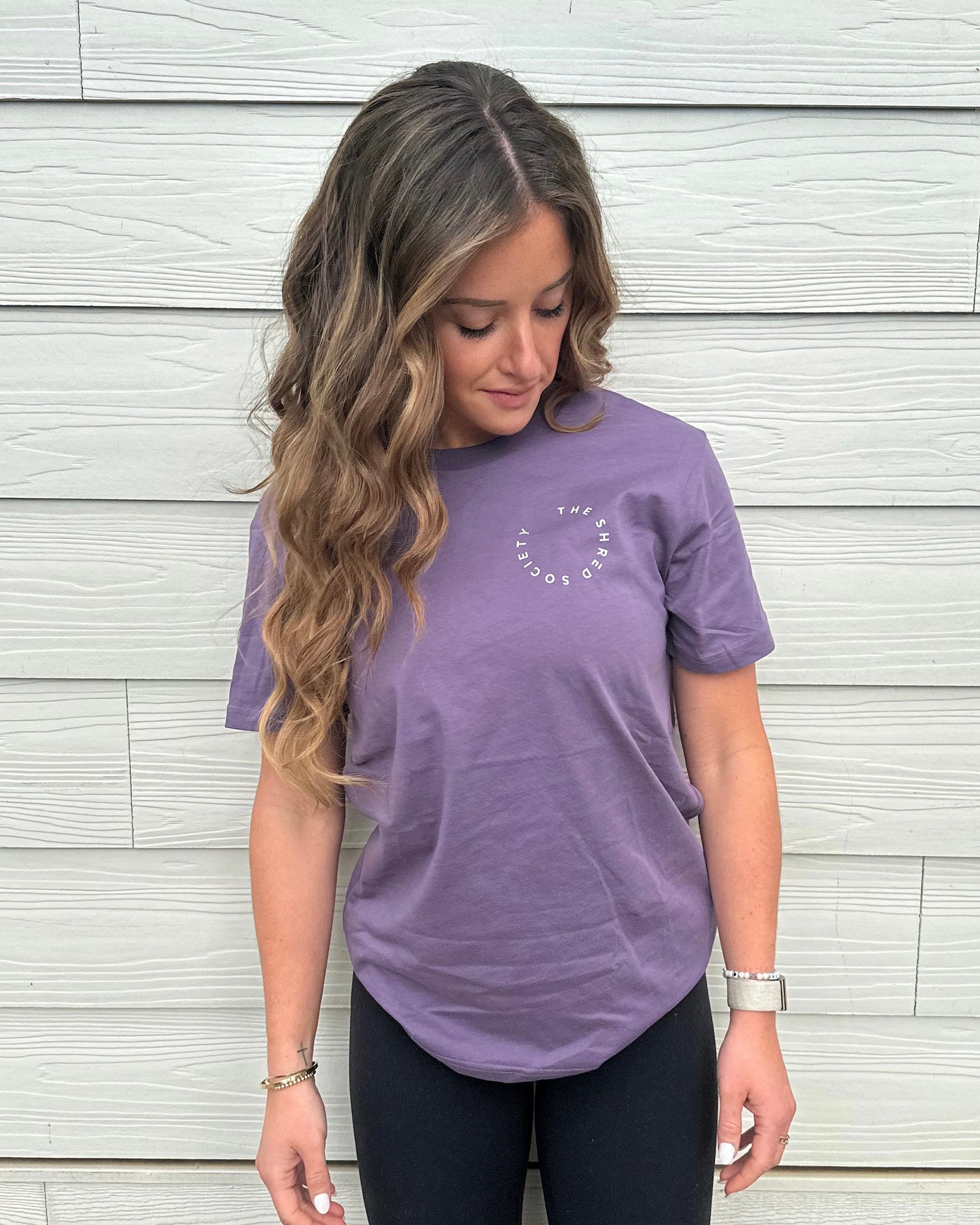 The Shred Oversized Tee - Mauve